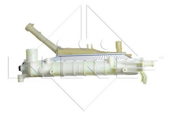 Радиатор, охлаждение двигателя NRF 53247