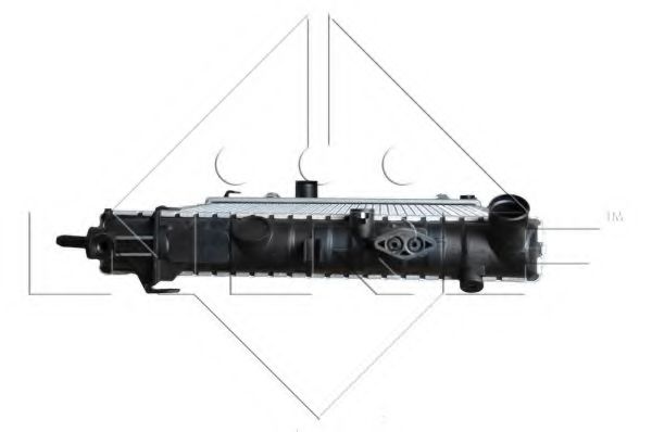 Радиатор, охлаждение двигателя NRF 55351