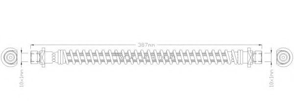 Тормозной шланг REMKAFLEX 5927