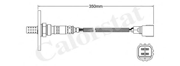 Лямбда-зонд CALORSTAT by Vernet LS140349