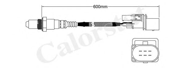 Лямбда-зонд CALORSTAT by Vernet LS150101