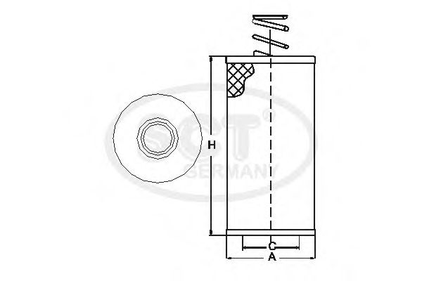 Топливный фильтр BALDWIN PF601