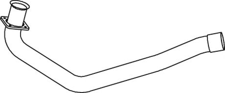 Труба выхлопного газа DINEX 64169