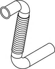 Труба выхлопного газа DINEX 24109