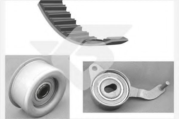 Комплект ремня ГРМ HUTCHINSON KH 43