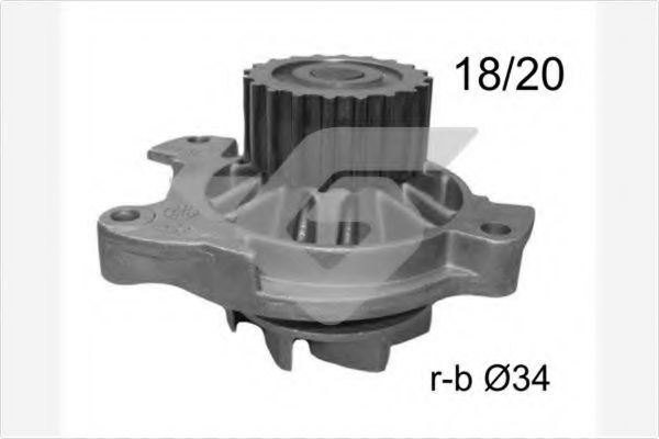 Водяной насос HUTCHINSON WP148