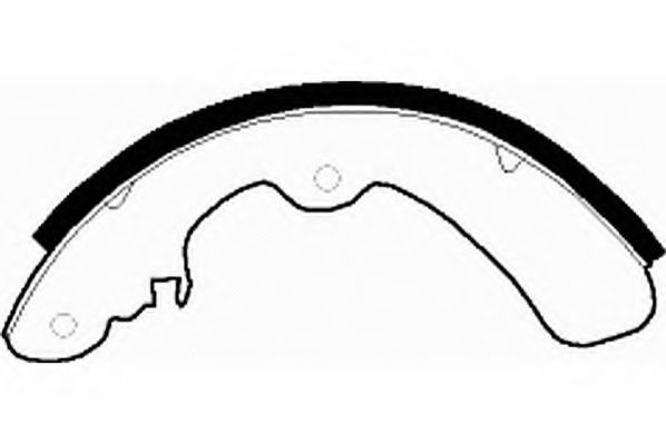 Комплект тормозных колодок NECTO N1421