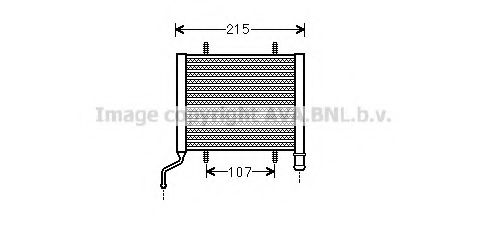 Топливный радиатор AVA QUALITY COOLING AI2317