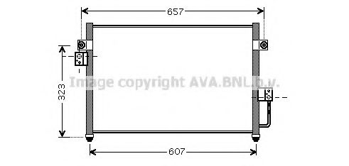 Конденсатор, кондиционер AVA QUALITY COOLING HY5134