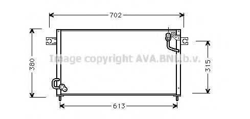 Конденсатор, кондиционер AVA QUALITY COOLING MT5124