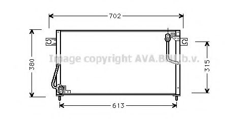 Конденсатор, кондиционер AVA QUALITY COOLING MT5146