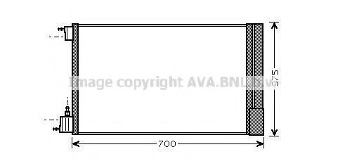 Конденсатор, кондиционер AVA QUALITY COOLING OLA5478D