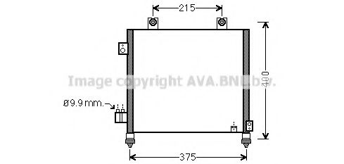 Конденсатор, кондиционер AVA QUALITY COOLING SZA5120D