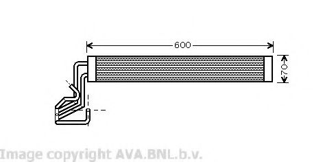 Масляный радиатор, рулевое управление AVA QUALITY COOLING VW3264