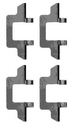 Комплектующие, колодки дискового тормоза MGA A206