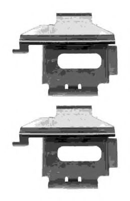 Комплектующие, колодки дискового тормоза MGA A212