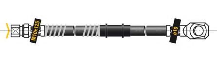 Тормозной шланг MGA F4088