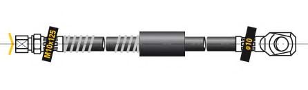 Тормозной шланг MGA F4089