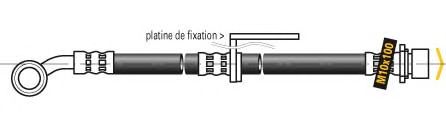 Тормозной шланг MGA F5237