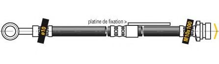 Тормозной шланг MGA F5245