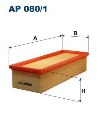 Воздушный фильтр FILTRON AP080/1