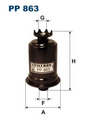 Топливный фильтр FILTRON PP863