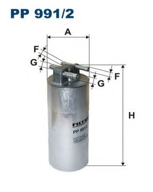 Топливный фильтр FILTRON PP991/2