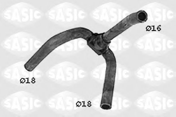 Шланг радиатора CF GOMMA 13706