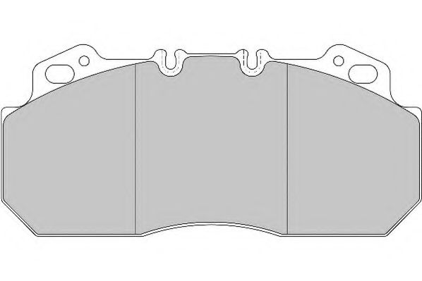 Комплект тормозных колодок, дисковый тормоз BERAL 2909028004145674