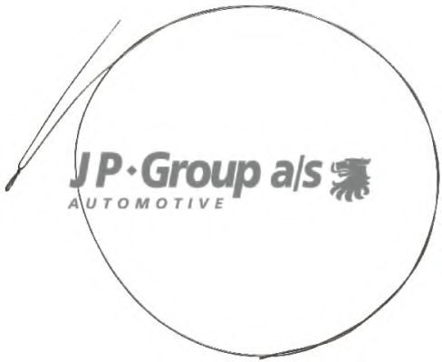 Тросик заслонки отопителя JP GROUP 1670500206