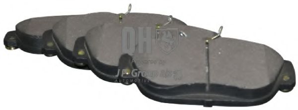 Комплект тормозных колодок, дисковый тормоз JP GROUP 4963600419