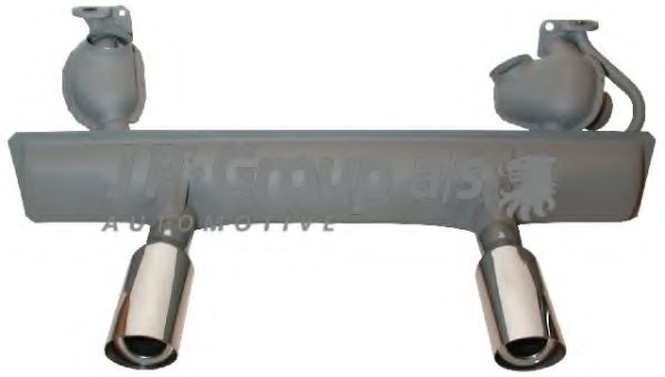 Глушитель для спортивного автомобиля JP GROUP 8120800500