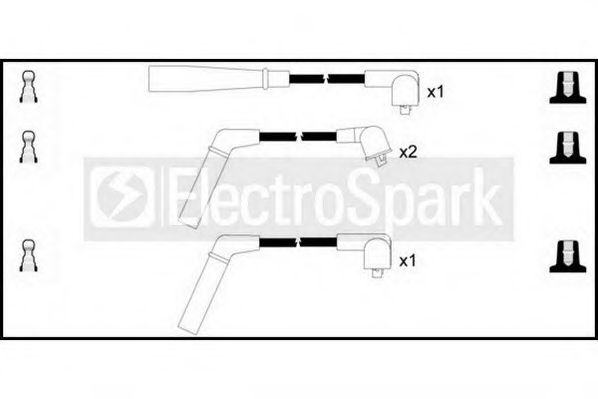 Комплект проводов зажигания STANDARD OEK312