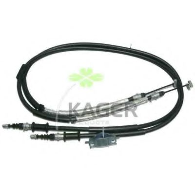 Трос, стояночная тормозная система KAGER 19-6380