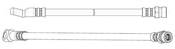 Тормозной шланг KAWE 517004