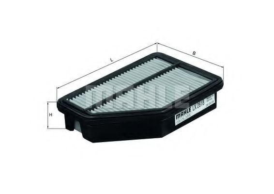 Воздушный фильтр MAHLE ORIGINAL LX 2618