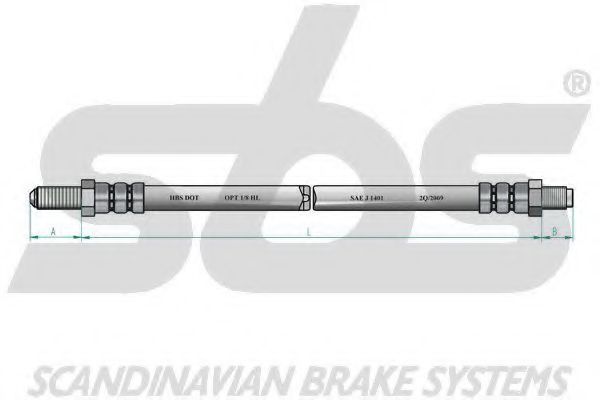 Тормозной шланг FAG 1805020