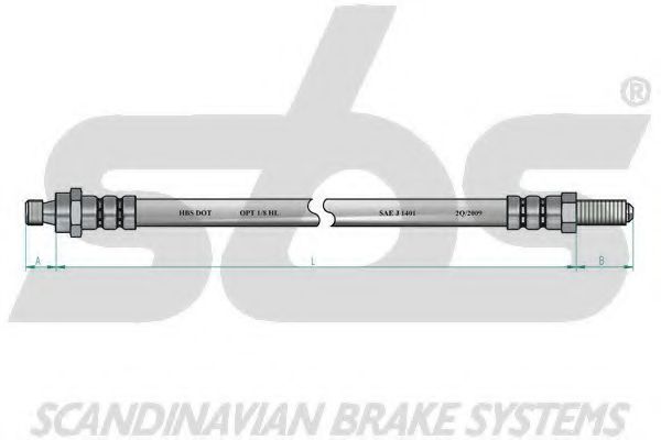 Тормозной шланг FAG 220156