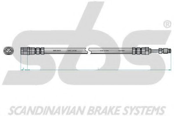 Тормозной шланг PEX 32209