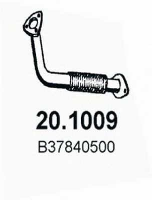 Труба выхлопного газа ASSO 201009