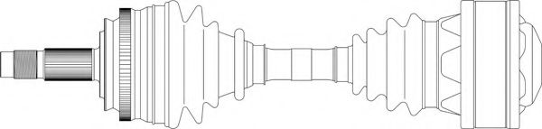 Приводной вал GENERAL RICAMBI FI3169