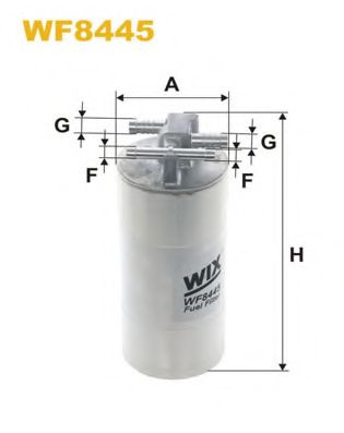 Топливный фильтр WIX FILTERS WF8445