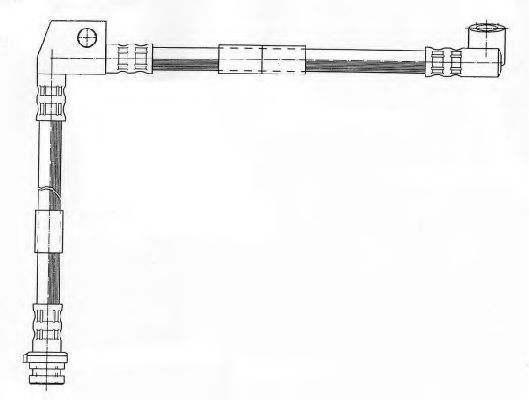 Тормозной шланг CEF 511364