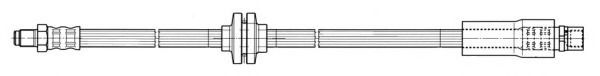 Тормозной шланг CEF 512450