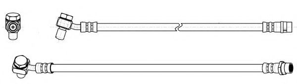 Тормозной шланг CEF 512969
