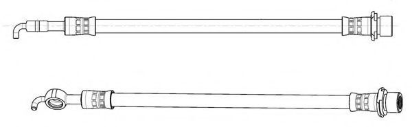 Тормозной шланг CEF 514542