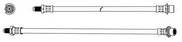 Тормозной шланг CEF 514562