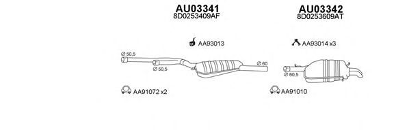 Система выпуска ОГ VENEPORTE 030125