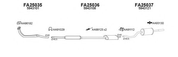 Система выпуска ОГ VENEPORTE 250378