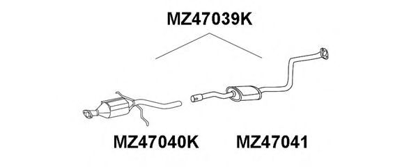 Катализатор VENEPORTE MZ47039K